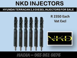 Hyundai Terrican Diesel Injectors For Sale Or To Recon