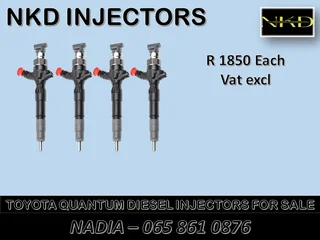Toyota Quantum Diesel Injectors For Sale Or To Recon