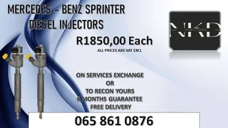 Mercedes Benz Sprinter Diesel Injectors For Sale With Test Report