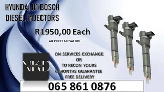 Hyundai H1 Diesel Injectors For Sale With Test Report