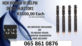 New Hyundai H1 Diesel Injectors For Sale With Test Report
