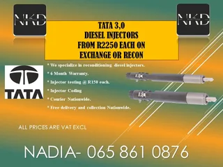 Tata 3.0 Diesel Injectors For Sale On Service Exchange