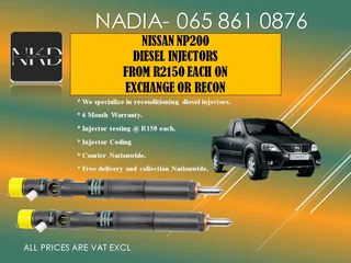 Nissan Np200 Diesel Injectors For Sale On Service Exchange