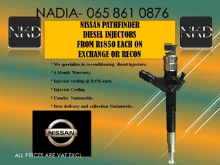 Nissan Pathfinder Diesel Injectors For Sale On Service Exchange