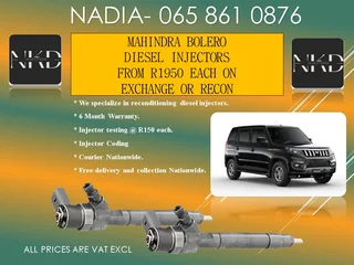 Mahindra Bolero Diesel Injectors For Sale On Service Exchange