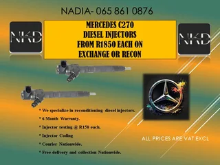 Mercedes C270 Diesel Injectors For Sale On Exchange