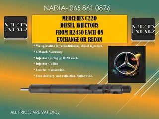 Mercedes C220 Diesel Injectors For Sale On Exchange