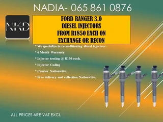 Ford Ranger 3.0 Diesel Injectors For Sale On Service Exchange