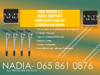 Ford Ranger 3.2 Diesel Injectors For Sale On Service Exchange