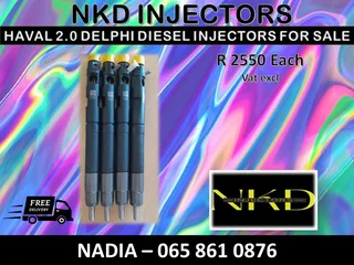 Haval 2.0 Diesel Injectors For Sale Or To Recon