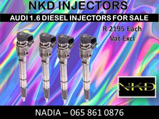 Audi 1.6 Diesel Injectors For Sale Or To Recon