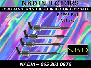Ford Ranger 3.2 Diesel Injectors For Sale Or To Recon