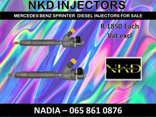 Mercedes Benz Sprinter Diesel Injectors For Sale Or To Recon