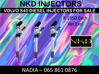 Volvo S40 Diesel Injectors For Sale Or To Recon