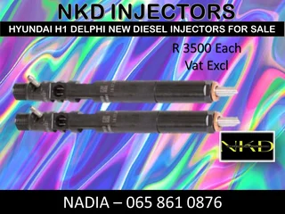 Hyundai H1 New Diesel Injectors For Sale Or To Recon
