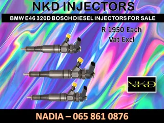 Bmw E46 320ddiesel Injectors For Sale Or To Recon