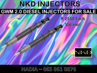 Gwm 2.0 Diesel Injectors For Sale Or To Recon