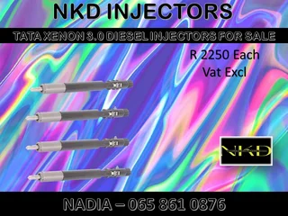 Tata Xenon 3l Diesel Injectors For Sale Or To Recon