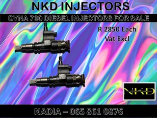 Dyna 700 Diesel Injectors For Sale Or To Recon