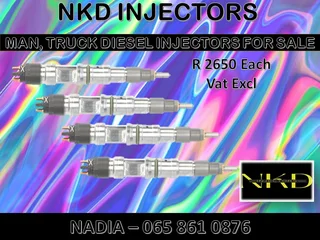 Man Truck Diesel Injectors For Sale Or To Recon