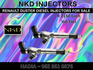 Renault Duster Diesel Injectors For Sale Or To Recon