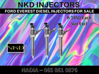 Ford Everst Diesel Injectors For Sale Or To Recon