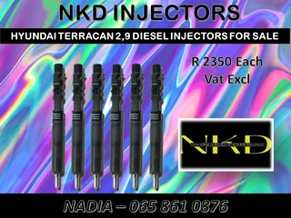 Hyundai Terrican 2.9 Diesel Injectors For Sale Or To Recon