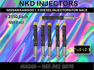 Nissan Kangoo 1.5 Diesel Injectors For Sale Or To Recon