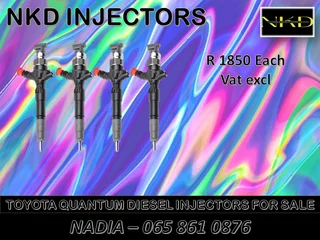 Toyota Quantum Diesel Injectors For Sale Or To Recon