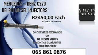 MAHINDRA SCORPIO DIESEL INJECTORS FOR SALE OR RECON