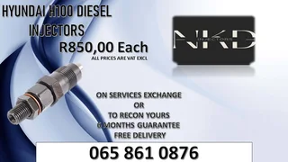Hyundai H100 Diesel Injectors For Sale Or To Recon