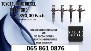 Toyota Hilux Diesel Injectors For Sale Nationwide