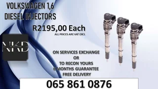Volkswagen 1.6 Diesel Injectors For Sale Nationwide