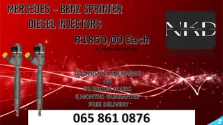 Mercedes Benz Sprinter Dieselinjectors For Sale With Warranty