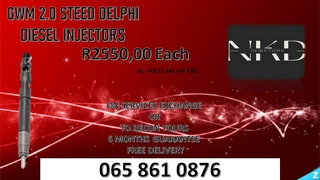 Gwm 2.0 Steed Diesel Injectors For Sale With Warranty