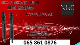 Nissan Micra 1.5 Diesel Injectors For Sale With Warranty