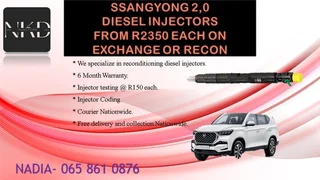 Ssangyong 1.0 Diesel Injectors For Sale On Exchange