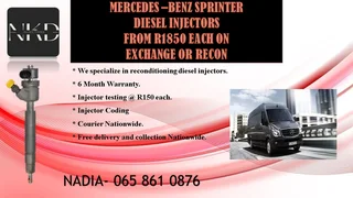 Mercedes Benz Sprinter Diesel Injectors For Sale On Exchange