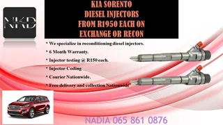 Kia Sorento Diesel Injectors For Sale On Exchange