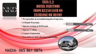 Tata 2.2 Diesel Injectors For Sale With Warranty