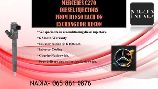 Mercedes C270 Diesel Injectors For Sale With Warranty