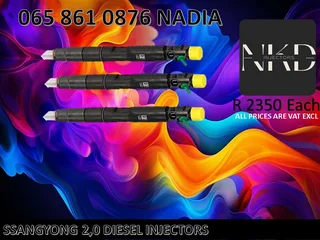 Ssangyong 2.0 Diesel Injectors For Sale Nationwide