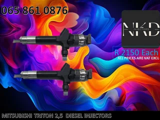 Mitsubishi Triton 2.5 Diesel Injectors For Sale Nationwide