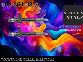 Toyota 2kd Diesel Injectors For Sale Nationwide
