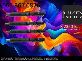 Hyundai Terrican 2.9 Diesel Injectors For Sale Nationwide
