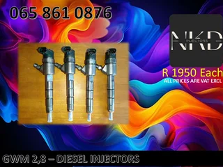 Gwm 2.8 Diesel Injectors For Sale Nationwide