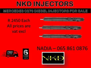 Mercedes C270 Diesel Injectors For Sale Or Recon