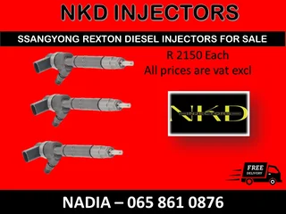 Ssangyong Rexton Diesel Injectors For Sale Or Recon
