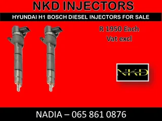 Hyundai H1 Diesel Injectors For Sale Or Recon