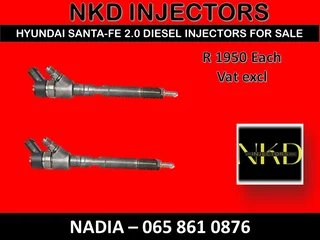 Hyundai Santa Fe 2l Diesel Injectors For Sale Or Recon